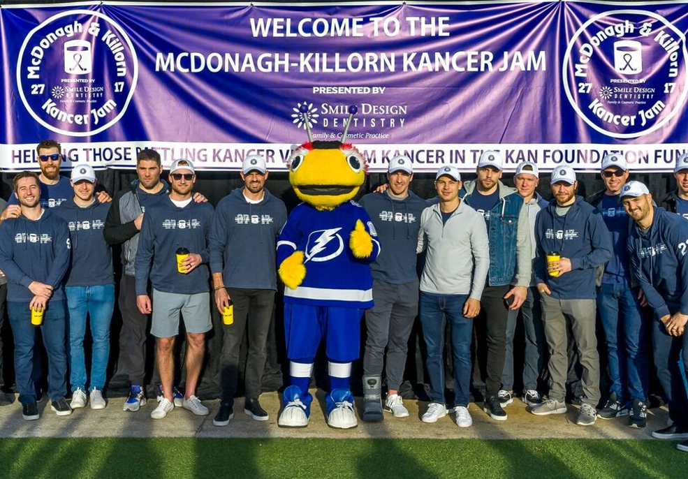 For Ryan McDonagh and Alex Killorn, Kan Jam cancer event cause